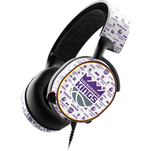 NBA Sacramento Kings History Logo Blast SteelSeries Arctis 5 Skin