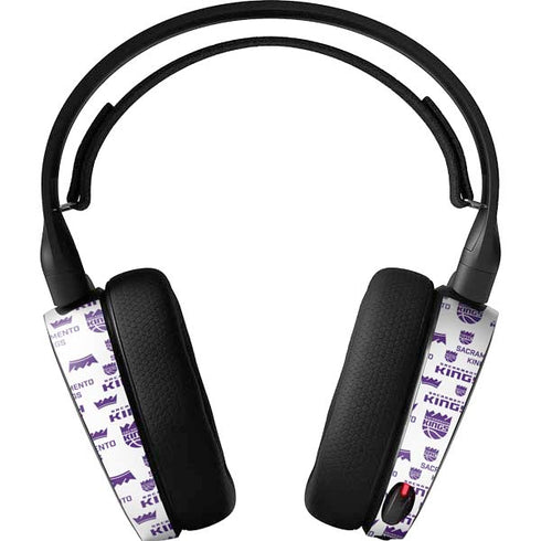 NBA Sacramento Kings History Logo Blast SteelSeries Arctis 5 Skin