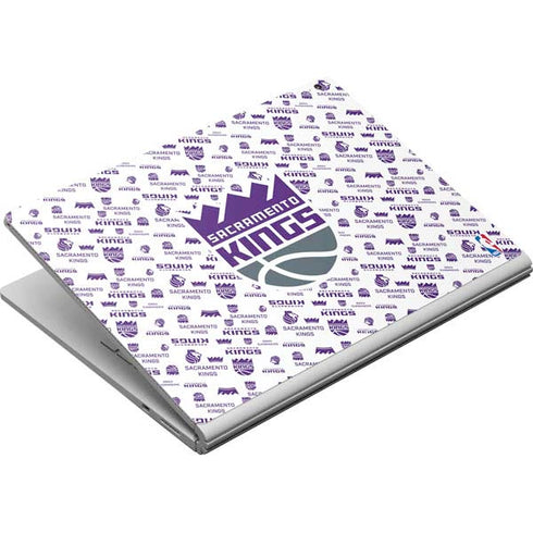 NBA Sacramento Kings History Logo Blast Surface Book Skin