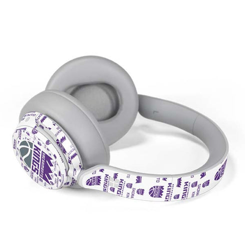 NBA Sacramento Kings History Logo Blast Surface Headphones Skin