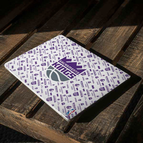 NBA Sacramento Kings History Logo Blast Surface Laptop 2 Skin