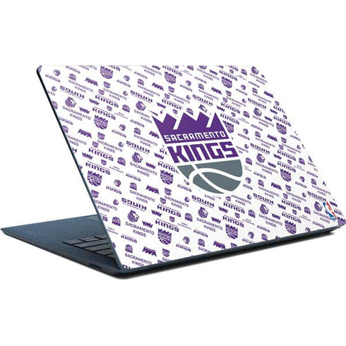 NBA Sacramento Kings History Logo Blast Surface Laptop Skin