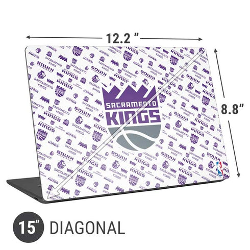 NBA Sacramento Kings History Logo Blast Universal Laptop 15in (12.2 x 8.8in) Skin
