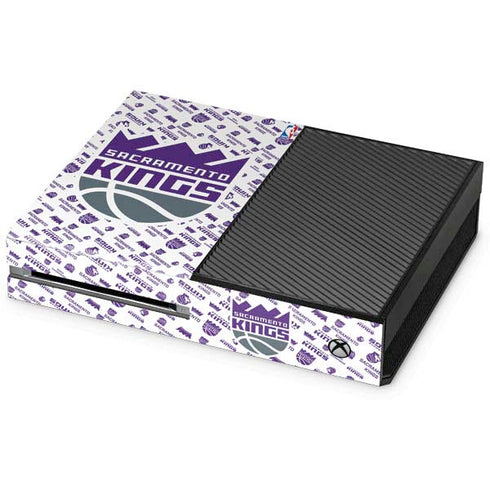 NBA Sacramento Kings History Logo Blast Xbox One Console Skin