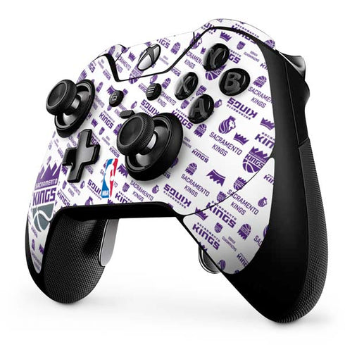 NBA Sacramento Kings History Logo Blast Xbox One Elite Controller Skin