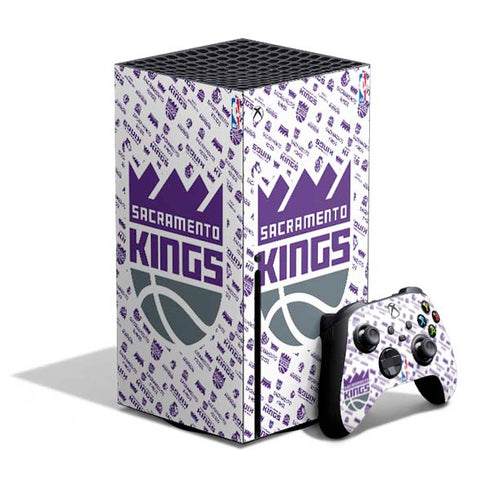 NBA Sacramento Kings History Logo Blast Xbox Series X Bundle Skin