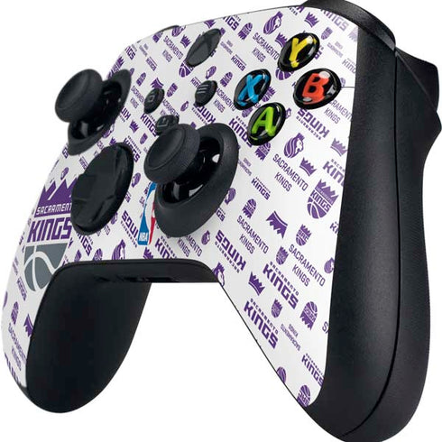 NBA Sacramento Kings History Logo Blast Xbox Series X Controller Skin