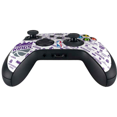 NBA Sacramento Kings History Logo Blast Xbox Series X Controller Skin