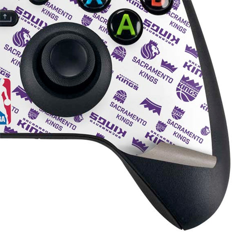 NBA Sacramento Kings History Logo Blast Xbox Series X Controller Skin