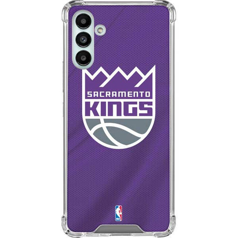 NBA Sacramento Kings Jersey Galaxy A13 5G Clear Case