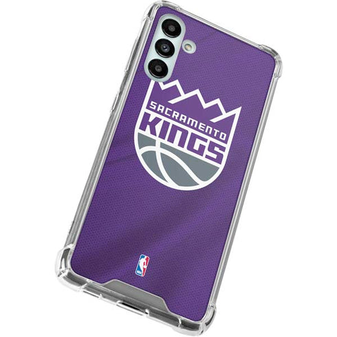 NBA Sacramento Kings Jersey Galaxy A13 5G Clear Case