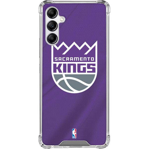 NBA Sacramento Kings Jersey Galaxy A14 5G Clear Case