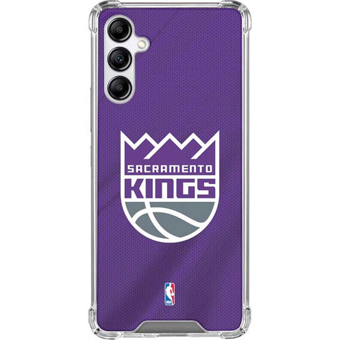 NBA Sacramento Kings Jersey Galaxy A15 5G Clear Case