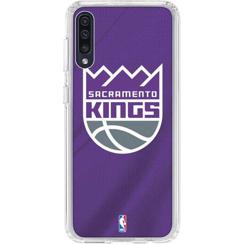 NBA Sacramento Kings Jersey Galaxy A50 Clear Case