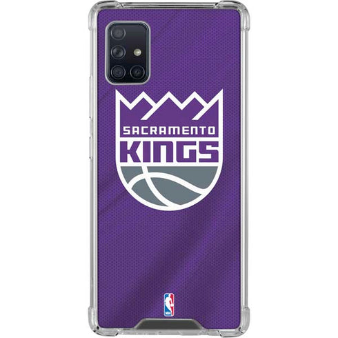 NBA Sacramento Kings Jersey Galaxy A51 5G Clear Case