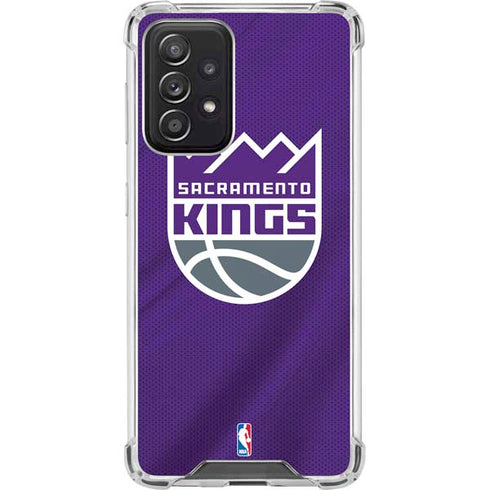 NBA Sacramento Kings Jersey Galaxy A52 5G Clear Case