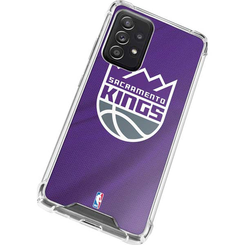 NBA Sacramento Kings Jersey Galaxy A52 5G Clear Case