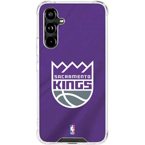 NBA Sacramento Kings Jersey Galaxy A54 5G Clear Case