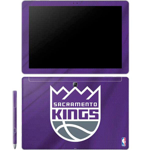 NBA Sacramento Kings Jersey Galaxy Book 12in Skin
