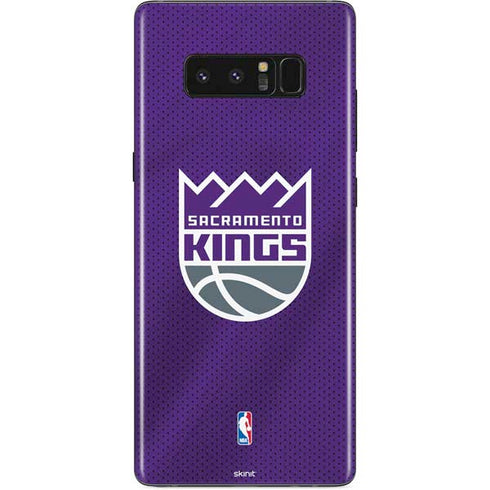 NBA Sacramento Kings Jersey Galaxy Note 8 Skin