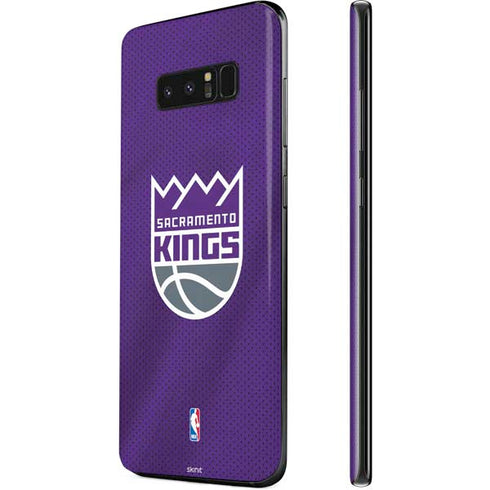 NBA Sacramento Kings Jersey Galaxy Note 8 Skin