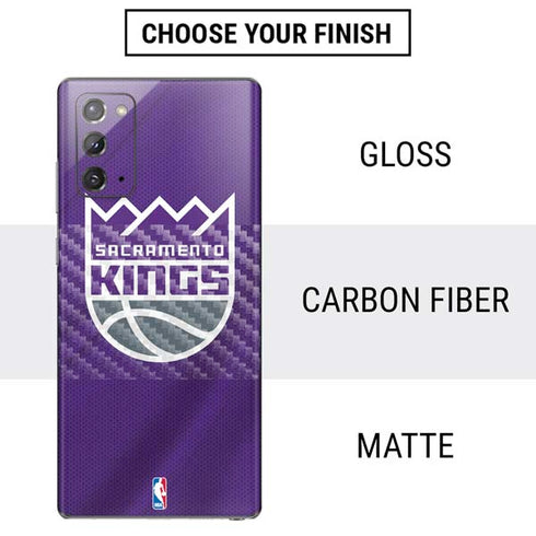 NBA Sacramento Kings Jersey Galaxy Note20 5G Skin