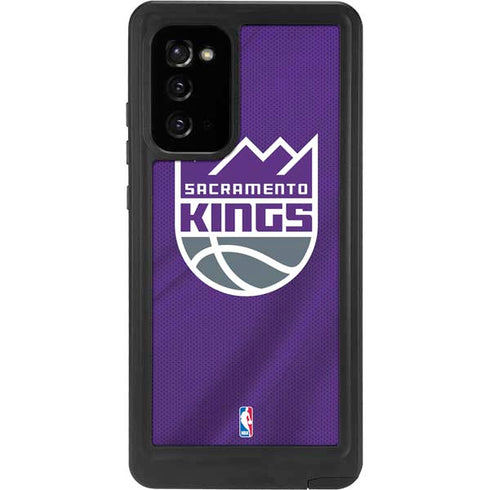 NBA Sacramento Kings Jersey Galaxy Note20 5G Waterproof Case