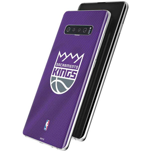 NBA Sacramento Kings Jersey Galaxy S10 Plus Skin