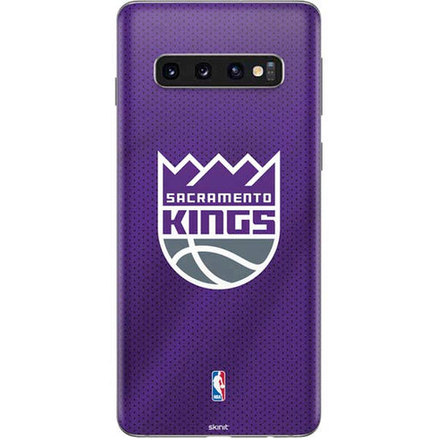 NBA Sacramento Kings Jersey Galaxy S10 Skin
