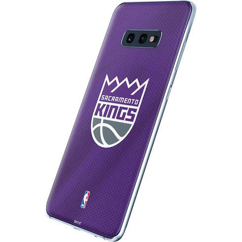 NBA Sacramento Kings Jersey Galaxy S10e Skin