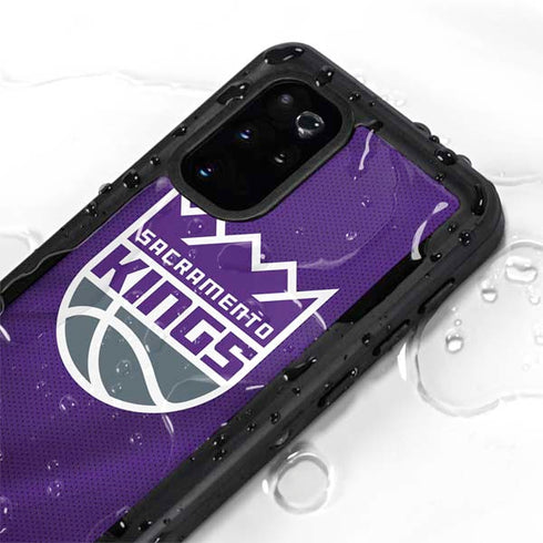 NBA Sacramento Kings Jersey Galaxy S20 Plus Waterproof Case