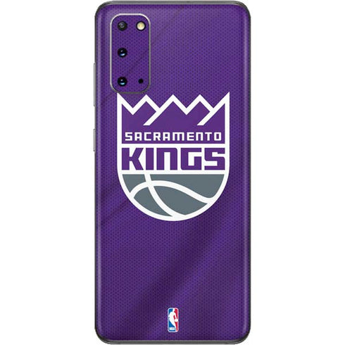 NBA Sacramento Kings Jersey Galaxy S20 Skin