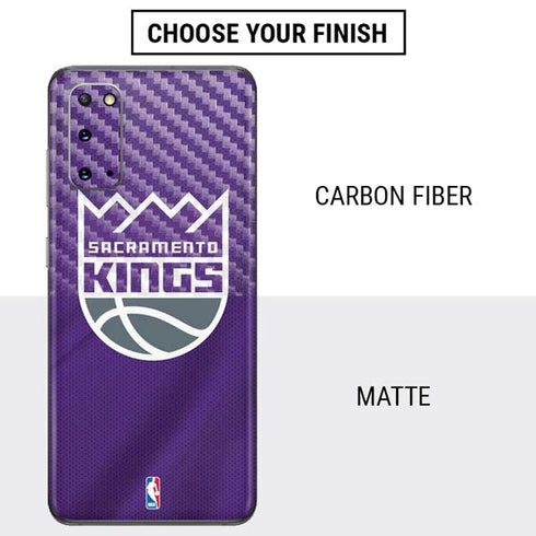 NBA Sacramento Kings Jersey Galaxy S20 Skin