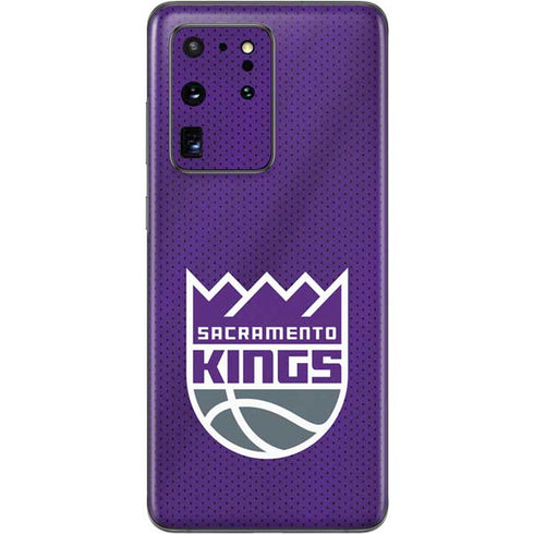 NBA Sacramento Kings Jersey Galaxy S20 Ultra 5G Skin