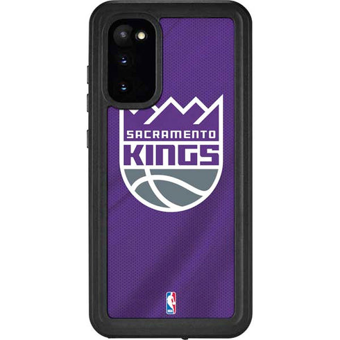 NBA Sacramento Kings Jersey Galaxy S20 Waterproof Case