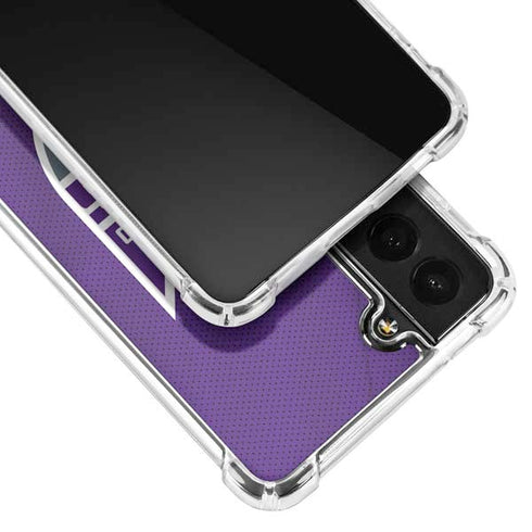 NBA Sacramento Kings Jersey Galaxy S21 FE Clear Case