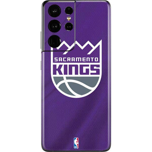 NBA Sacramento Kings Jersey Galaxy S21 Ultra 5G Skin