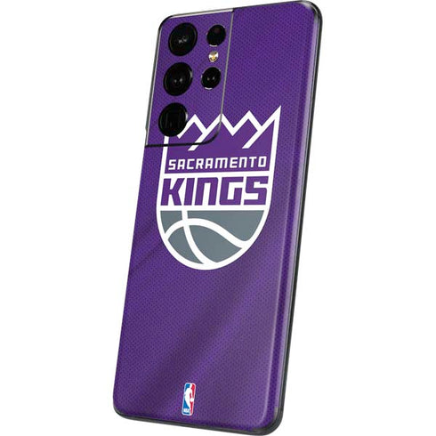 NBA Sacramento Kings Jersey Galaxy S21 Ultra 5G Skin