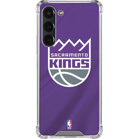 NBA Sacramento Kings Jersey Galaxy S23 Plus Clear Case