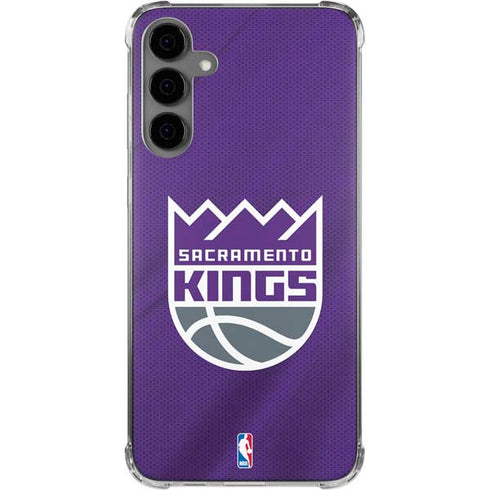 NBA Sacramento Kings Jersey Galaxy S24 Plus Clear Case