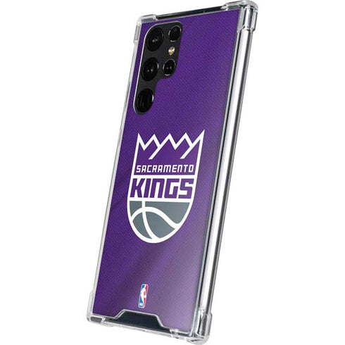 NBA Sacramento Kings Jersey Galaxy S24 Ultra Clear Case