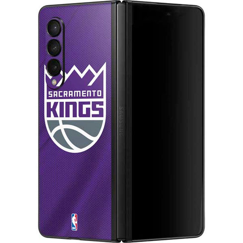NBA Sacramento Kings Jersey Galaxy Z Fold3 5G Skin