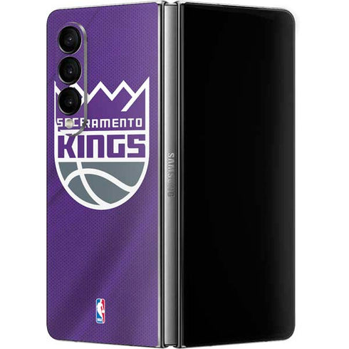 NBA Sacramento Kings Jersey Galaxy Z Fold4 5G Skin