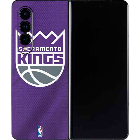NBA Sacramento Kings Jersey Galaxy Z Fold4 5G Skin