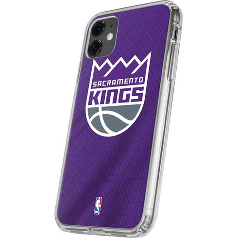 NBA Sacramento Kings Jersey iPhone 11 Clear Case