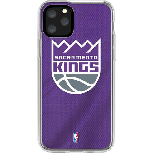 NBA Sacramento Kings Jersey iPhone 11 Pro Clear Case