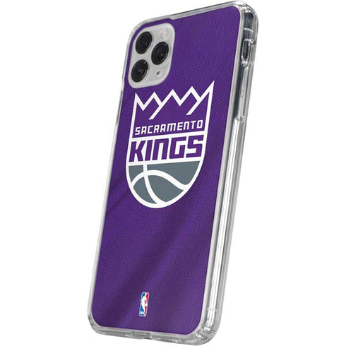 NBA Sacramento Kings Jersey iPhone 11 Pro Clear Case