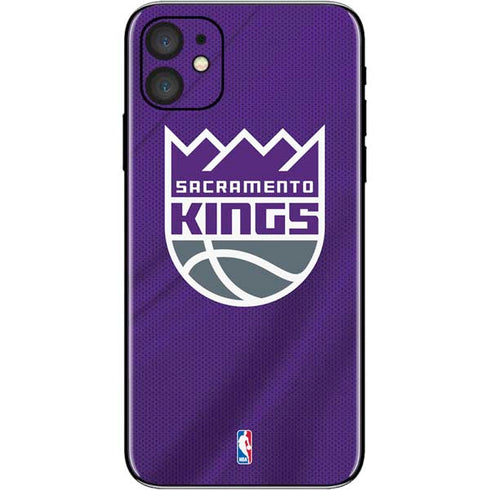 NBA Sacramento Kings Jersey iPhone 11 Skin