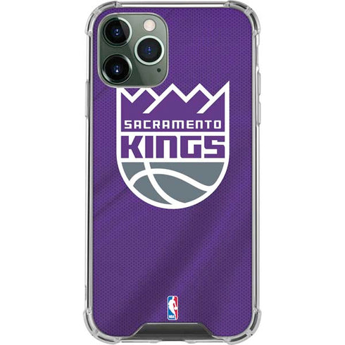NBA Sacramento Kings Jersey iPhone 12 Pro Clear Case