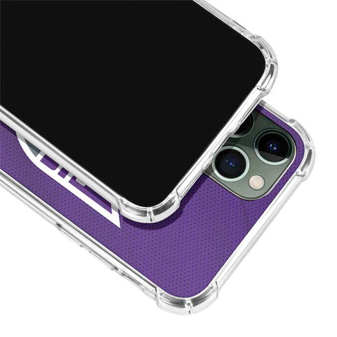 NBA Sacramento Kings Jersey iPhone 12 Pro Clear Case